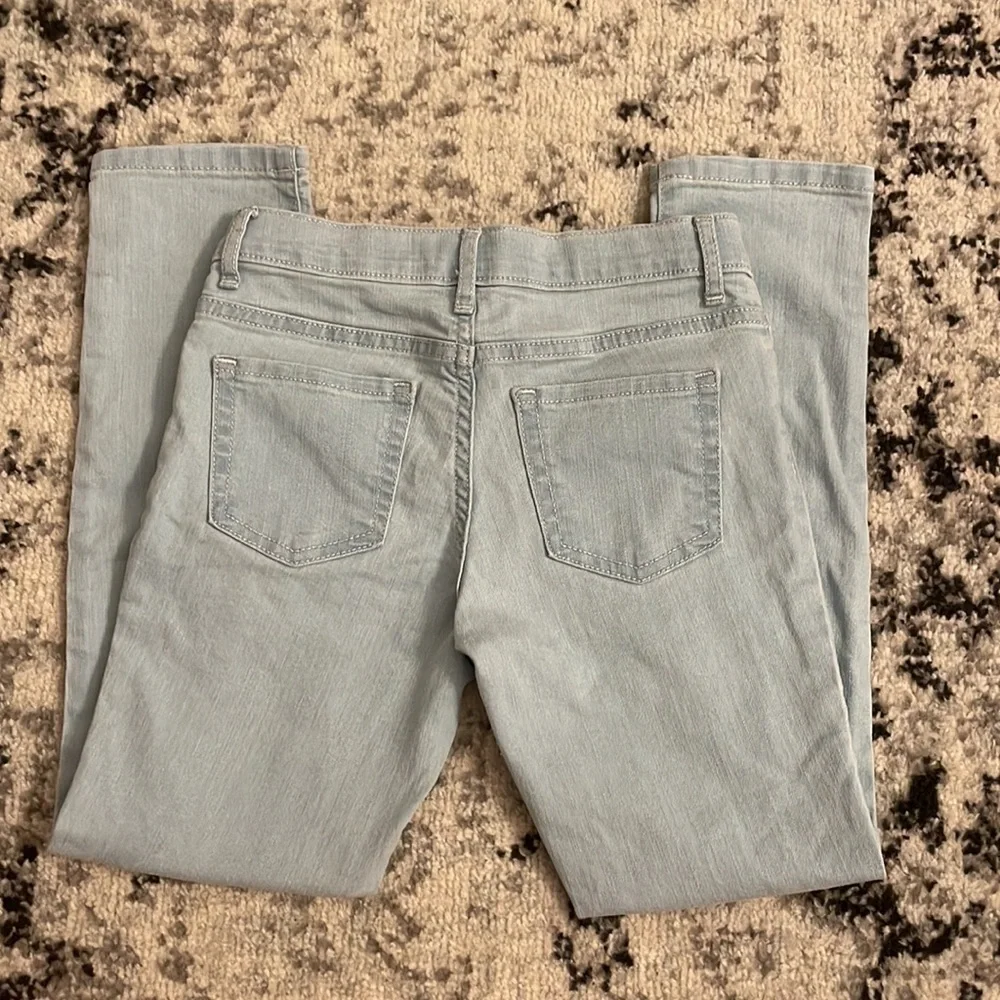 The Children's Place Girls Basic Stretch Skinny Jeans in Sky Wash, sz 8